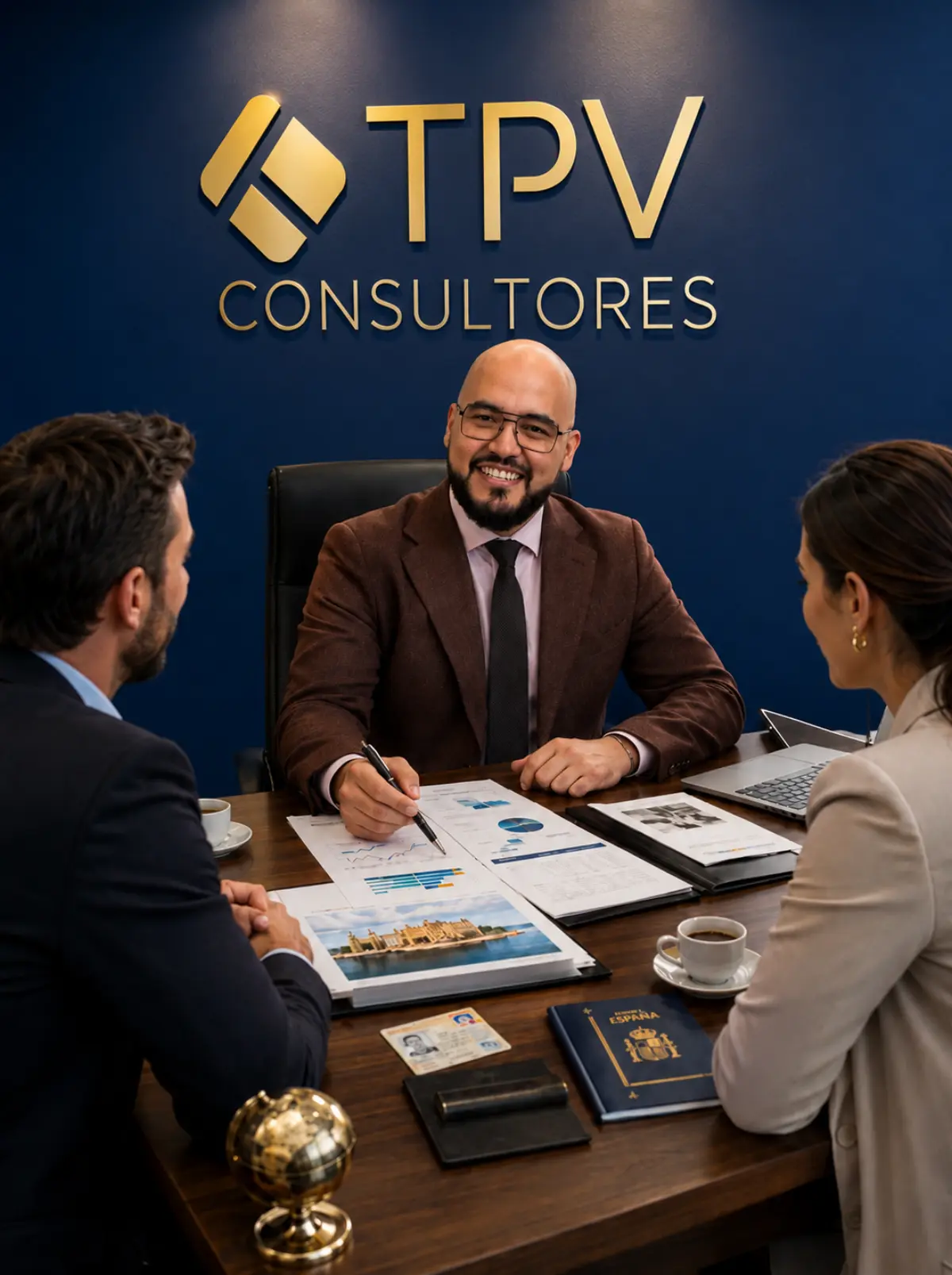 Emprendedor en entorno empresarial